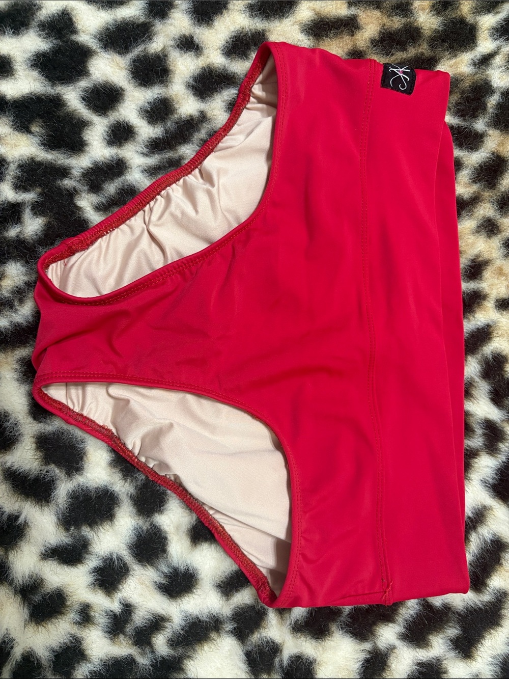 ❤️ GIRL’S/TEEN’S BRIGHT RED DANCE BRIEFS